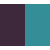 Plum And Turquoise And Grey
