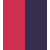 Red Heather And Navy