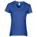 Gildan Women's Premium Cotton V-neck T-shirt