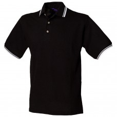 Henbury Tipped Collar And Cuff Polo Shirt