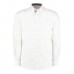 Kustom Kit Contrast Premium Oxford Shirt (button Down Collar) Long Sleeve