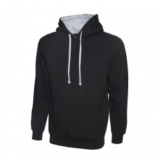 Uneek New Classic Full Zip Hooded Sweatshirt Hoodie Top 10 Colours Sizes XS to 3XL