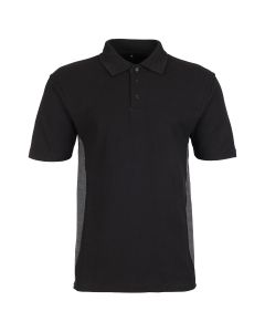 TUFFSTUFF 134 Pro Work Polo Shirt - Trades with Reinforced Collar and Colourfast Fabric, Taped Neck Seams, Contrast Panels