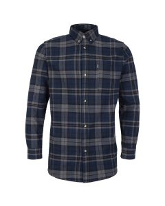 Fort 143 Hyde Shirt - Classic Cotton Drill Workwear Shirt with Regular Fit Design, Single Chest Pocket, Brushed Finish