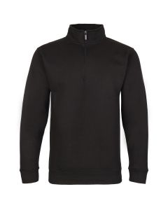Fort Workforce ¼ Zip Sweatshirt - Durable Polycotton Build, Brushed Fleece Inner, Elasticated Cuffs and Waistband