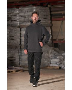 Tuffstuff Hudson Hoodie - 4 Way Stretch, Quick Drying, Moisture Wicking, Zipped Front Pouch Pocket, Adjustable Hood