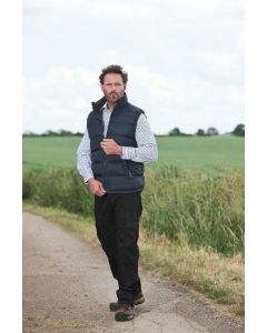 FORT 275 Fort Downham Bodywarmer - Trade Workwear Insulated Gilet, Internal Pocket, Zipped Handwarmer Pockets