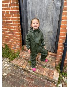 Fort Splashflex Child's Jacket - Waterproof Hooded Jacket Rainwear with PU Coated Shell Protection, Elasticated Cuffs