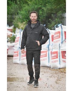 TUFFSTUFF Sutherland Lined Windbreaker - Taped Seams, Windproof with Fleece Linings, Zipped Side Opening