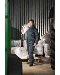 Fort Stud Front Coverall - Secure Closure and Reinforced Stitching, 2 Read Pockets, Concealed Studs, Side Pockets with Access