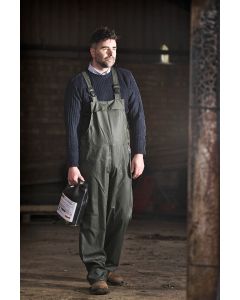 FORT Airflex Bib & Brace - Reinforced Panels and Adjustable Fit, Front Pouch Pocket, Adjustable Straps, Welded Seams, Windproof