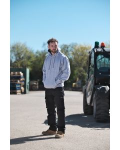 TUFFSTUFF Pro Work Trousers - Tradesmen with Reinforced Fit and Utility, Triple Stitched, YKK Zip, Knee Pad Pockets, Holster Pockets