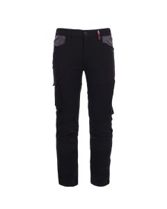 TUFFSTUFF EVO FLEX TROUSER – Advanced Stretch Work Trousers for Active Days, Part Elasticated Waistband, YKK Zip