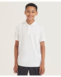 AWDis Academy Kids Short-sleeved Polo - Reinforced Shoulder Seams, Taped Neck