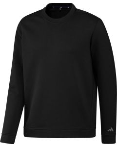 adidas® Blank Crew Sweatshirt – Premium Cotton Blend Layer, Ribbed Collar, Cuffs and Hem, Crew Neckline, Snug and Cosy Fit