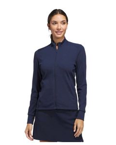 adidas® Women's Performance Texture Full-Zip Jacket - Moisture Managing Technology, Full Zip Fastening, Stand Up Collar