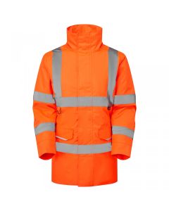 Leo Workwear CHERISTOW Leo EcoViz 4K Women's Baffle Lined Anorak - Velcro Front Pockets, Two Way Zip, Internal Zip