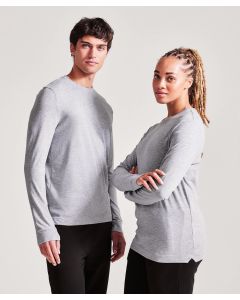 Anthem Long-Sleeve T-Shirt - Ribbed Crew Neck, Soft Finish, Eco-Fabric