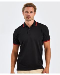 Asquith & Fox Men's Classic Fit Tipped Polo – Smart, Stylish Polo T-Shirt