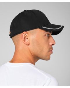Beechfield Match Day Cap - Structured Cotton Supporters Headwear, Pre-Curved Peak, Adjustable Strap Fastening