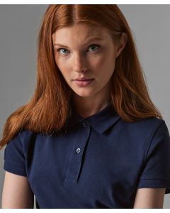 B&C Collection Polo T-Shirt for Women – 100% Organic Cotton, Short Sleeves