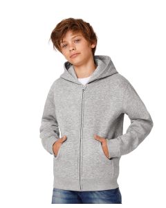 B&C Collection Full Zip Cotton Hoodie for Kids – Perfect Sweat Technology