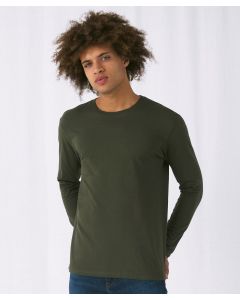 B&C Collection Long Sleeve Men’s T-Shirt –100% Cotton Jersey, Crew Neck