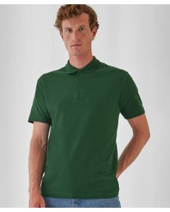 B&C Collection Men’s Polo T-Shirt – 100% Cotton Fabric, Rib Collar, Short Sleeves
