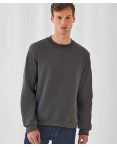 B&C Collection Men’s Cotton Sweatshirt – 80% Ringspun Cotton, Comfy Pullover