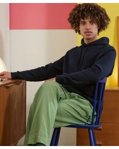 B&C Collection Hooded Sweatshirt for Men – 80% Ringspun Cotton, Long Sleeves