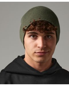 Beechfield Two-tone Pull-on Unisex Beanie – 100% Acrylic, Adjustable, Double Layer