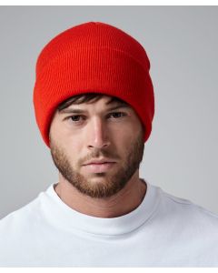 Beechfield Original Knit Cuffed Beanie – Soft Feel, Unisex, Double-Layer Knit