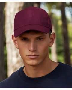 Beechfield Pro-Style Heavy Brushed Cotton Cap – Tri-Glide Buckle, Self-Fabric Strap