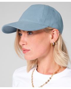 Beechfield Leisure Cap - Classic Cotton 6 Panel Adjustable Hat, Semi Curved Peak, Stitched Ventilation Eyelets, 6 Panel Design