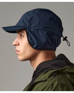 Beechfield Mountain Cap - Taped Seams, Optional Fold-Down Ear Flaps