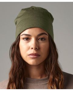 Beechfield Merino Beanie – Pure Merino Wool Knit Hat, Double Layered Cuff, Flat Seams for Comfort, Lightweight Performance Fit