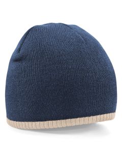 Beechfield Two-Tone Pull-On Beanie – 100% Acrylic, One Size, Double Layer Knit