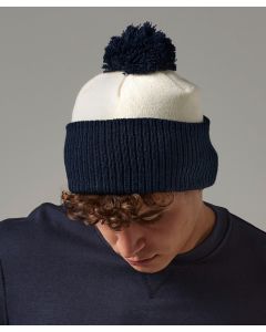 Beechfield Snowstar® Two-tone Winter Beanie - Double-Layer Knit, Ribbed Cuff