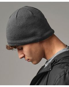 Beechfield Water-Repellent Active Beanie - Breathable, Lightweight, Sport Ready, Pull-on Style, Thermal Microfleece