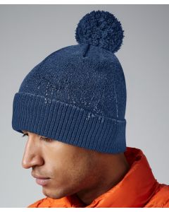 Beechfield Water-Repellent Thermal Snowstar® Beanie – Winter Warmth & Comfort, Ribbed Cuff, Dual Style, Cuffed