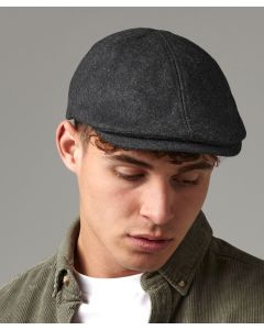 Beechfield Melton Wool Ivy Cap – 80% Wool, One Size, Stitched-Down Peak, Unisex