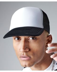 Beechfield Vintage Snapback Trucker – Padded Front & Peak, Retro Styled Cap