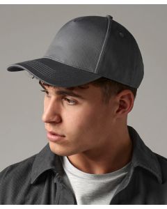 Beechfield Urbanwear 5-Panel Snapback Hat – 80% Polyester, One Size, Unisex Style