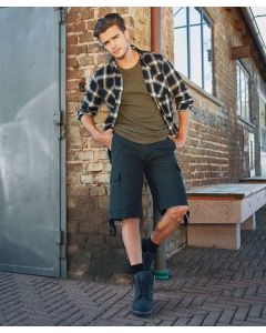 Build Your Brandit Vintage Shorts – Retro Washed Cotton Streetwear Fit Style, Classic Cargo Cut, 2 Sloping Reach in Pockets