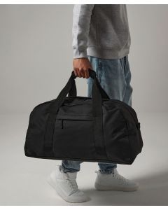 Bagbase Classic Holdall Bag – Detachable Strap, Zip Pocket, Internal Baseboard