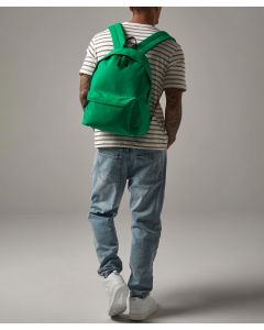 Bagbase Original Fashion Backpack – Zip Pockets, Padded Panel, Adjustable Straps
