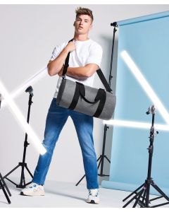 Bagbase Original Barrel Bag – Zip Compartment, Detachable Crossbody Strap