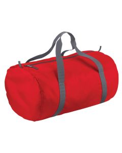 Bagbase Lightweight Barrel Bag With Webbing Handles – Stow Pouch, Water Resistance