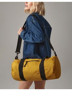 Bagbase Recycled Barrel Bag – Multipurpose, Detachable Strap, Reflective Pull