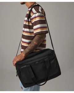 Bagbase Recycled Shoulder Cooler Bag – PVC-Free, Bottle Holders, Adjustable Strap